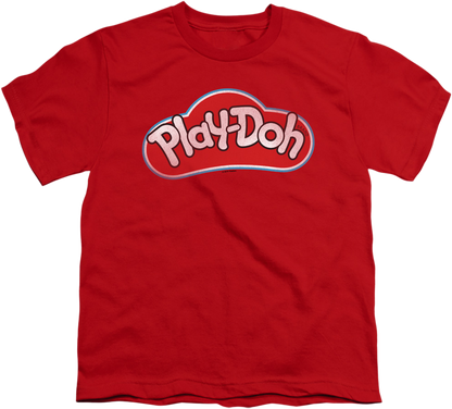 Youth Red Play-Doh Shirt
