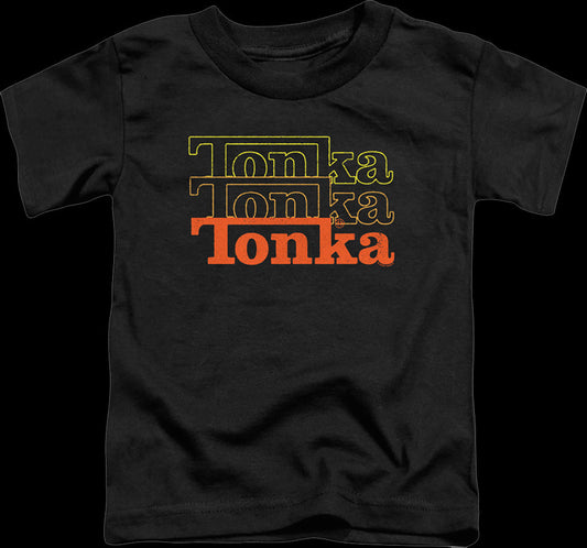 Youth Stacked Logo Tonka Shirt