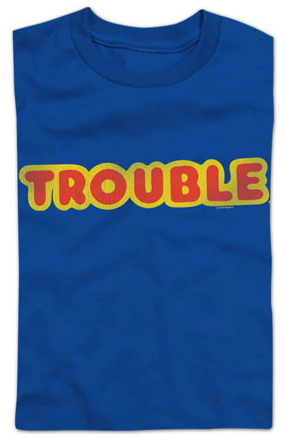 Youth Trouble Logo Hasbro Shirt
