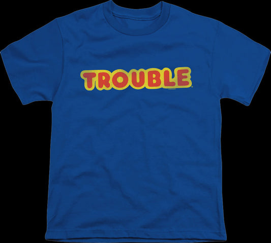 Youth Trouble Logo Hasbro Shirt