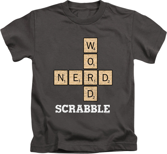 Youth Word Nerd Scrabble Shirt