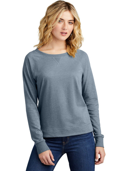 Conver Ladies Featherweight French Terry Long Sleeve Crewneck