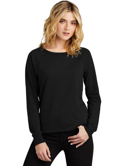 Conver Ladies Featherweight French Terry Long Sleeve Crewneck