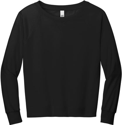 Conver Ladies Featherweight French Terry Long Sleeve Crewneck