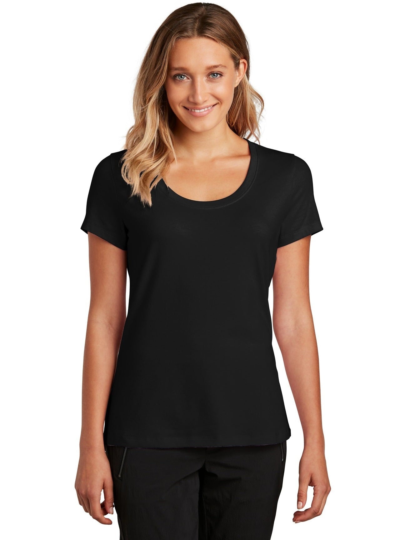 Conver Ladies Flex Scoop Neck Tee