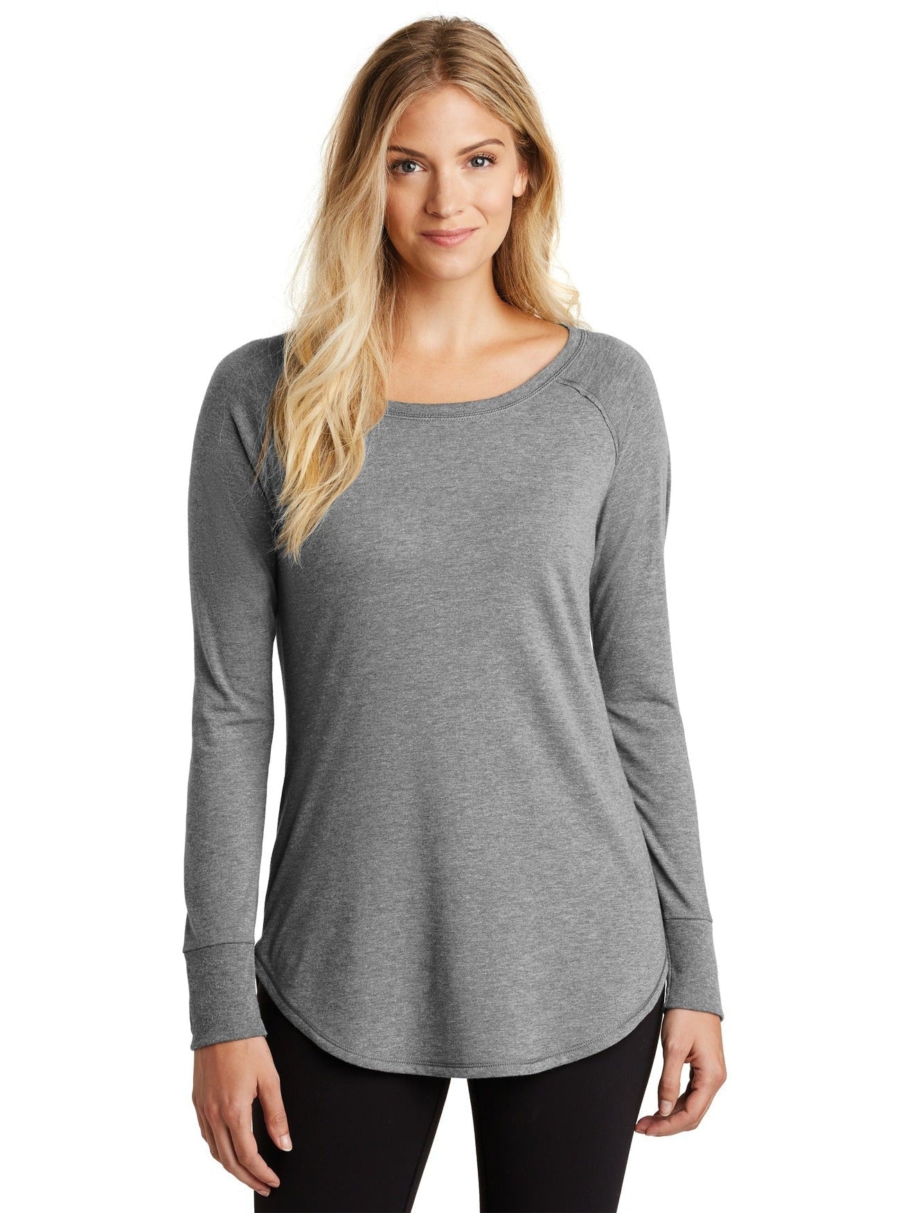 Conver Ladies Perfect Tri Long Sleeve Tunic Tee