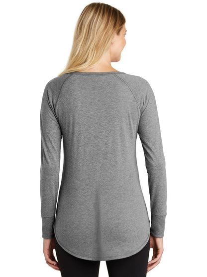 Conver Ladies Perfect Tri Long Sleeve Tunic Tee