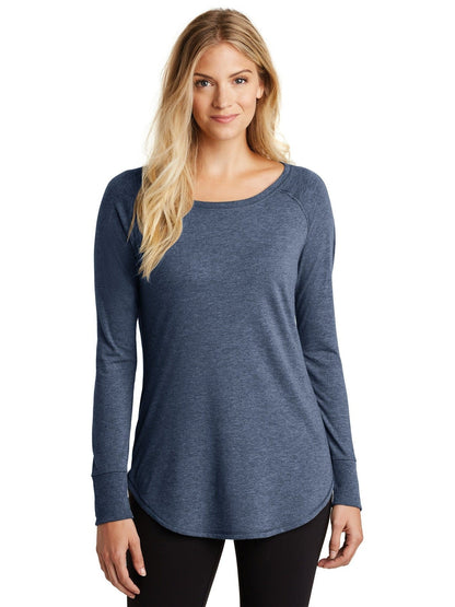 Conver Ladies Perfect Tri Long Sleeve Tunic Tee