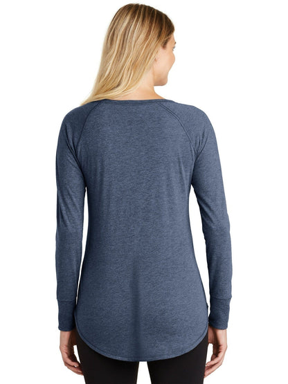 Conver Ladies Perfect Tri Long Sleeve Tunic Tee