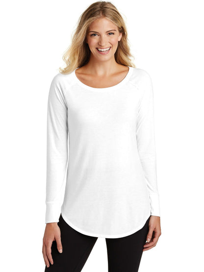 Conver Ladies Perfect Tri Long Sleeve Tunic Tee