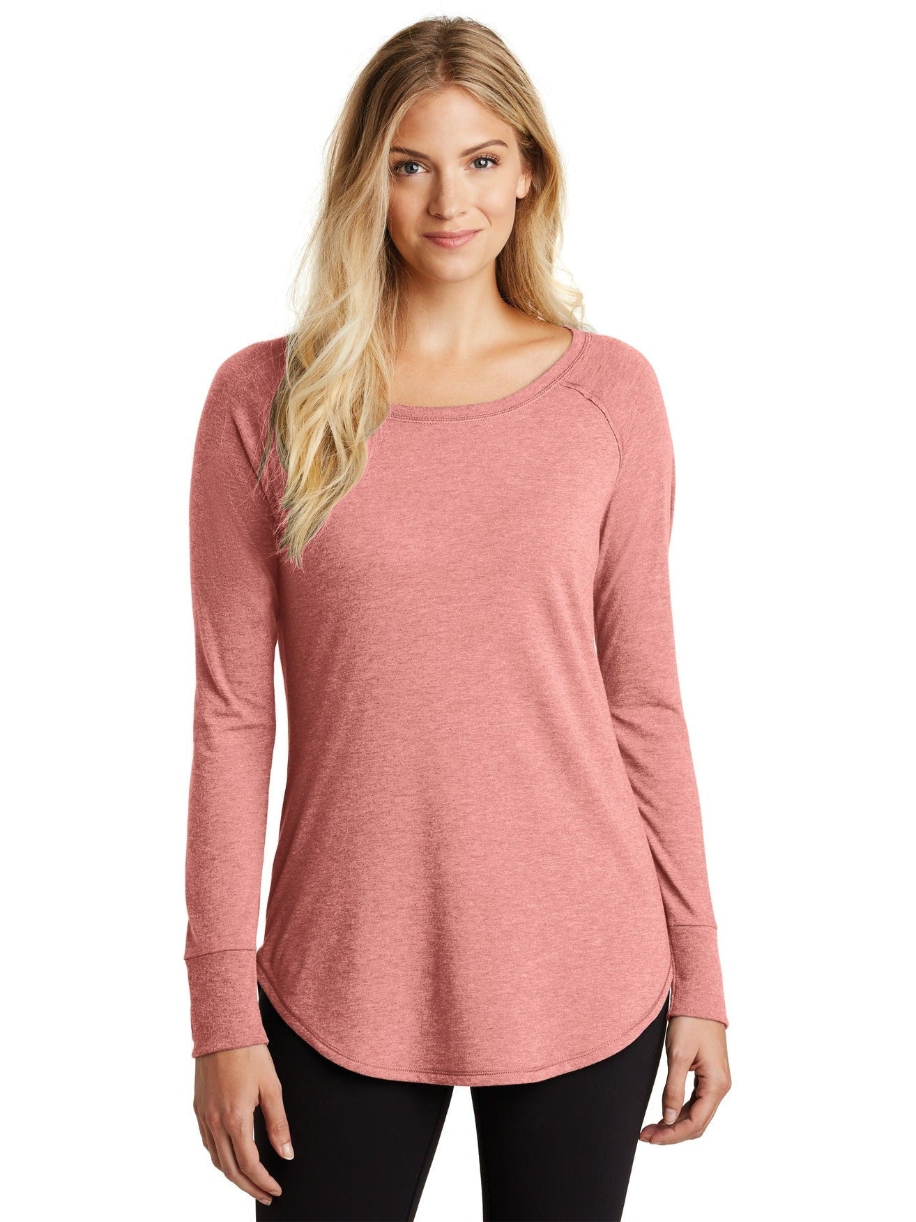 Conver Ladies Perfect Tri Long Sleeve Tunic Tee