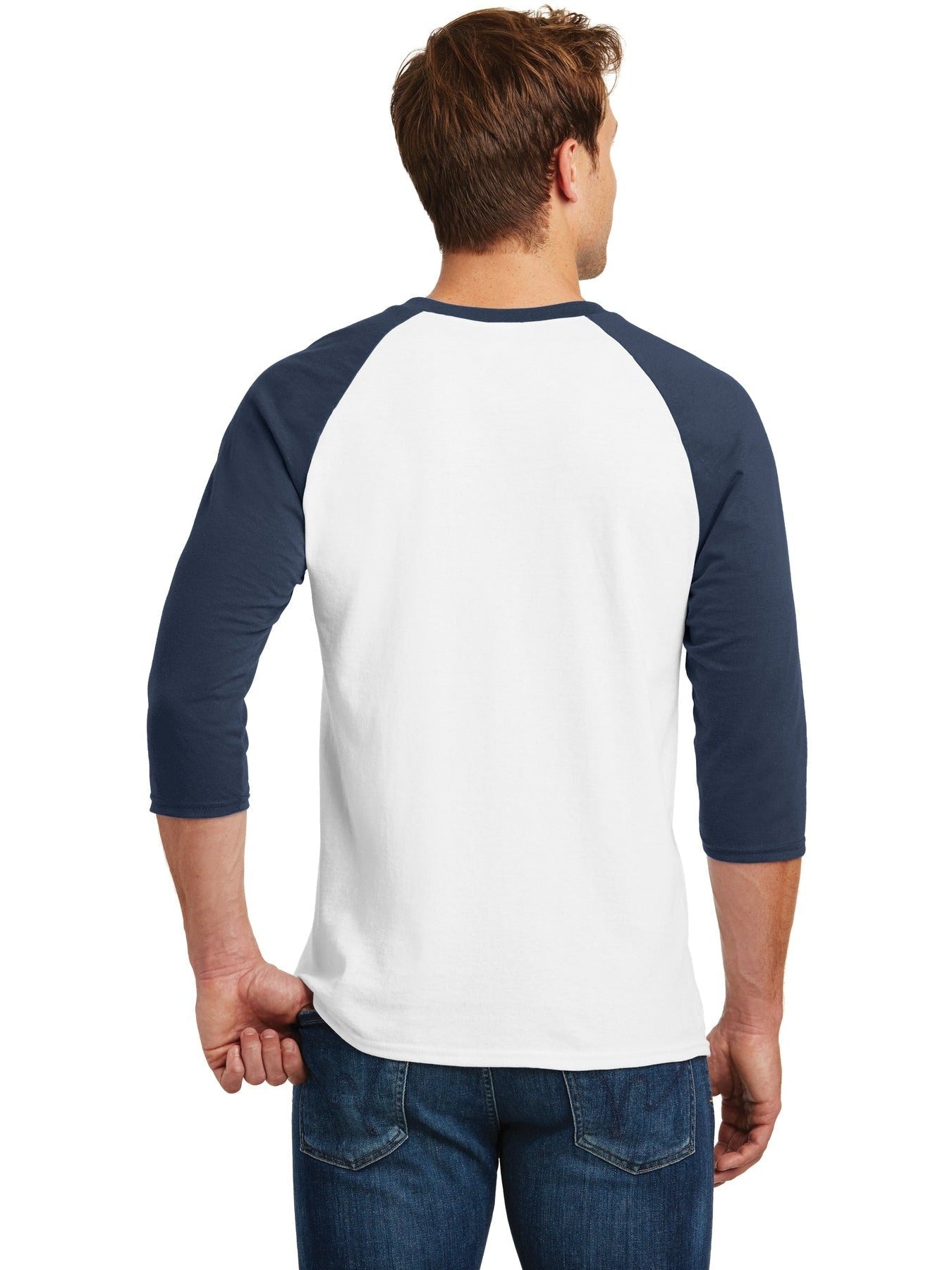 Gildan Heavy Cotton 3/4-Sleeve Raglan T-Shirt