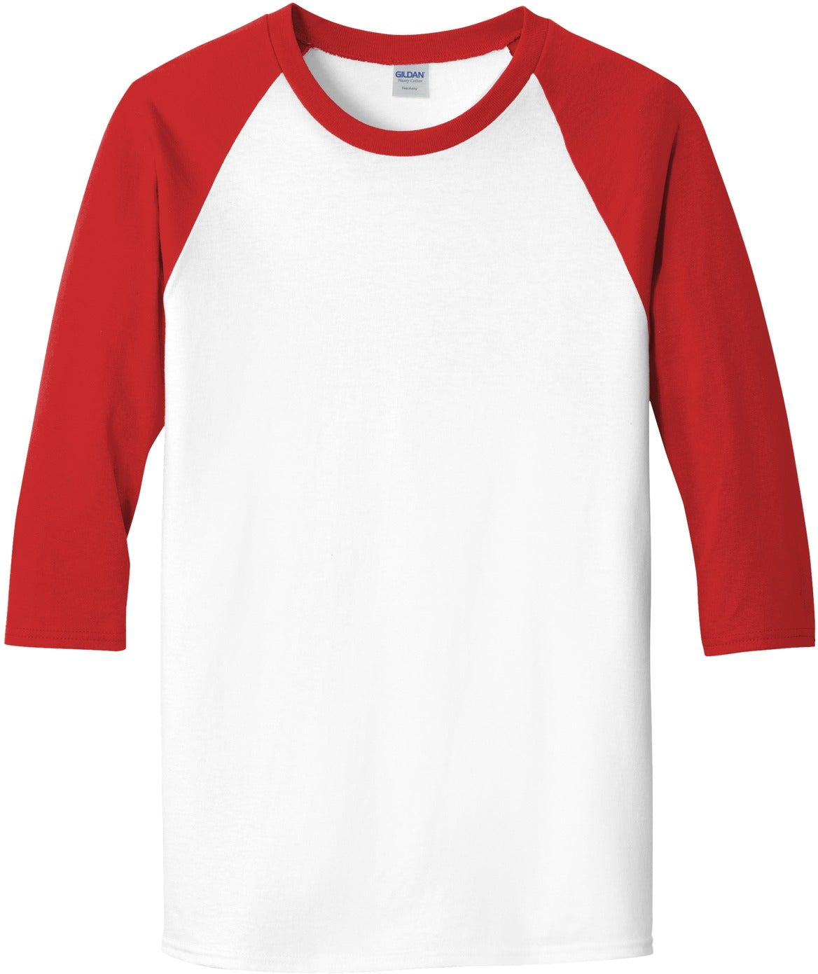 Gildan Heavy Cotton 3/4-Sleeve Raglan T-Shirt