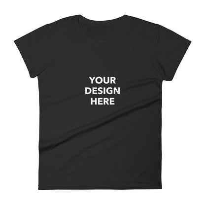 Custom Women's Short Sleeve T-Shirt, Customized Women's Shirt, Personalized Printed T-Shirt, Custom Women's Short Sleeve Shirt