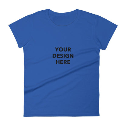 Custom Women's Short Sleeve T-Shirt, Customized Women's Shirt, Personalized Printed T-Shirt, Custom Women's Short Sleeve Shirt